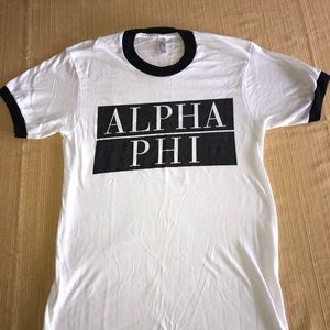Alpha Phi Crew TShirt